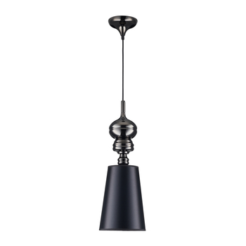 Pendant lamp QUEEN-1 black 18 cm