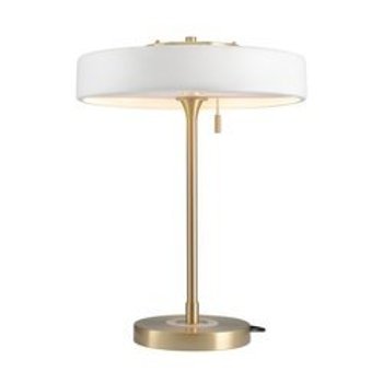 Table lamp ARTDECO white & gold