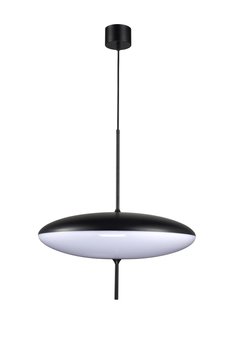 Pendant lamp PIATTO white black 50 cm