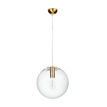 Pendant lamp TONDA gold 30 cm