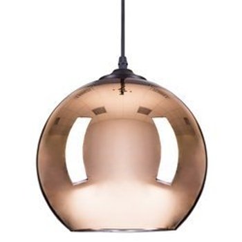 Pendant lamp MIRROR GLOW copper 40 cm