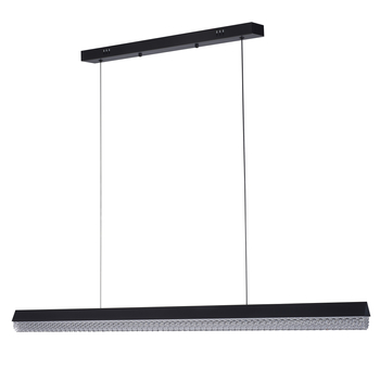 Lampa wisząca LED ANABELLA czarna 120 cm - nowoczesna do salonu, jadalni i biura