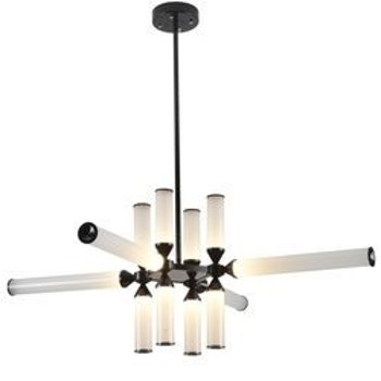 Pendant lamp QUADRO-12 LED black