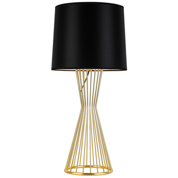 Table lamp FILO TABLE black & gold 85 cm