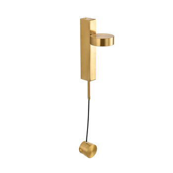 Wall lamp FIKO led gold 120 cm