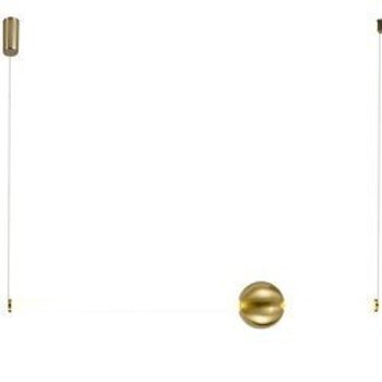 Pendant lamp O-LINE LED 93 brass 93 cm