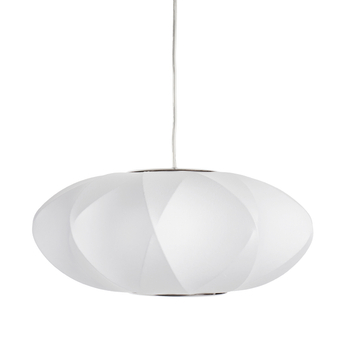 Pendant lamp SILK X-SHAPE white 40 cm