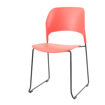 Chair TIPICO red & black