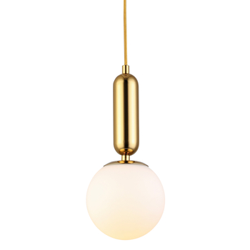 Pendant lamp UNO gold 20 cm