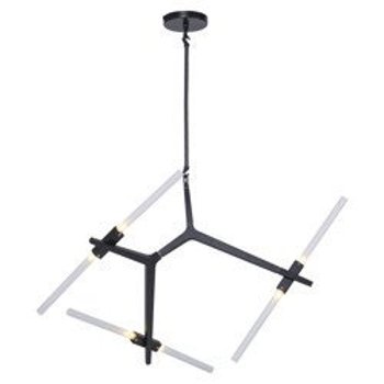 Pendant lamp STICKS-6 black