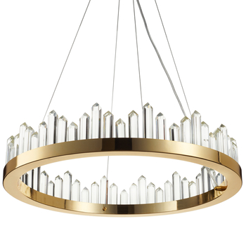 Pendant lamp LUSSO LED GOLD 60 cm