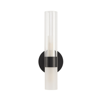 Wall lamp CANDELA black 31 cm