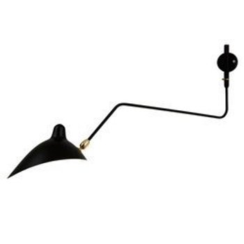 Wall lamp CRANE-1W black 99 cm