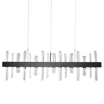 Pendant lamp ARCTIC LED black 100 cm