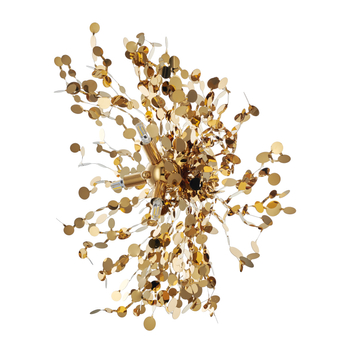 Wall lamp MONETTI gold 40 cm