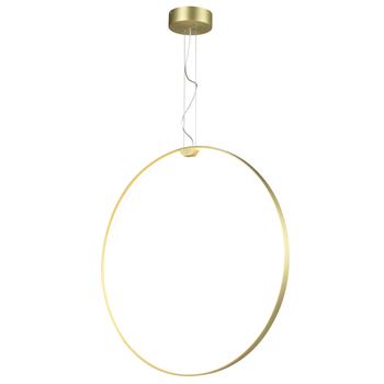 Pendant lamp ACIRCULO LED gold 74 cm