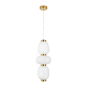 Pendant lamp BRILLA-3 LED gold 23 cm