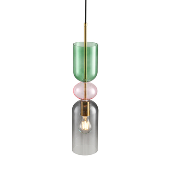 Pendant lamp PASTELLO GREEN multicolour 11 cm