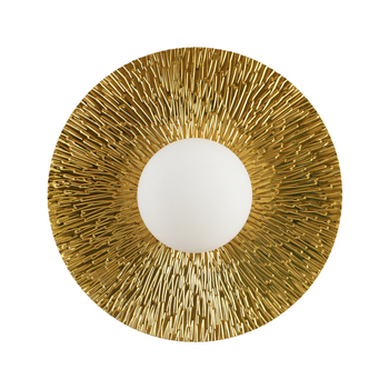 Wall lamp SUN M gold 35 cm