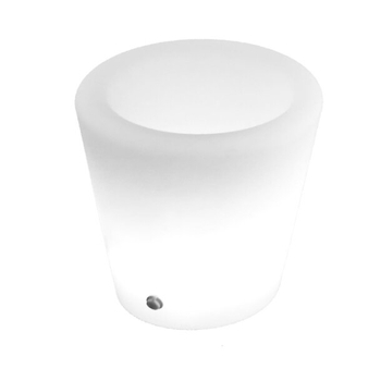 Garden floor lamp FLOWER POT S LED RGBW 16 colours 29 cm