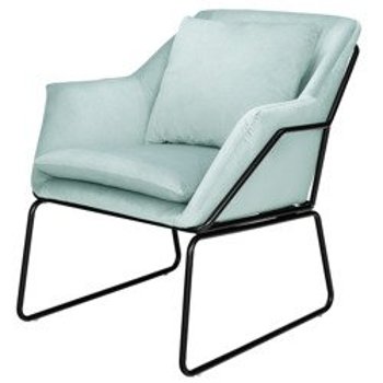 Armchair FLUENCE velvet mint