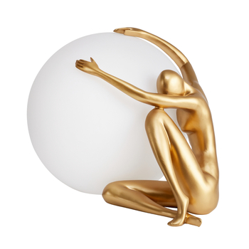 Table lamp WOMAN-1 gold 35 cm