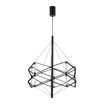 Pendant lamp LED SPACE black 60 cm