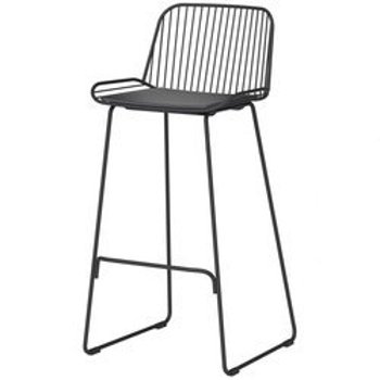 Bar stool IRON BAR black 75 cm