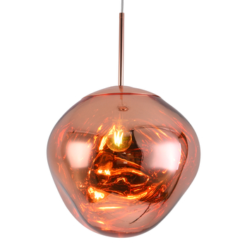 Pendant lamp GLAM L copper 38 cm