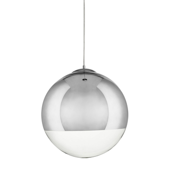Pendant lamp FLASH L chrome 40 cm