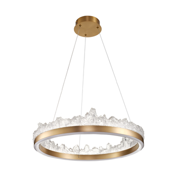 Pendant lamp MONTANA LED gold 60 cm