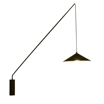 Wall lamp SWING black 140 cm