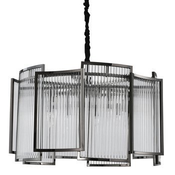 Pendant lamp IMPERIO BLACK 80 cm
