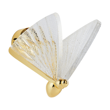Wall lamp BEE LED gold 18 cm