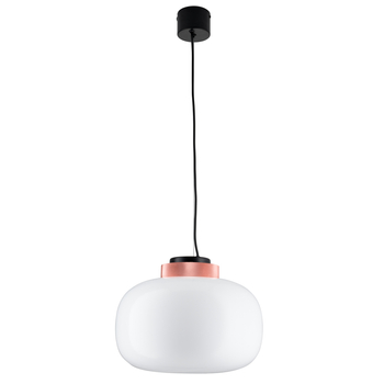 Pendant lamp BOOM grey & gold 25 cm