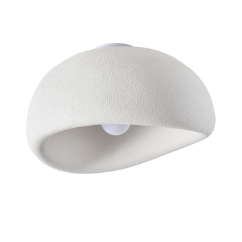 Plafon sufitowy STONE biały 40 cm