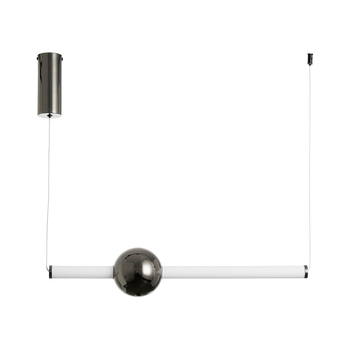 Pendant lamp O-LINE LED 63 cm black