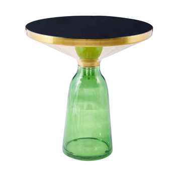 Coffee table DOLCE green & black 50 cm