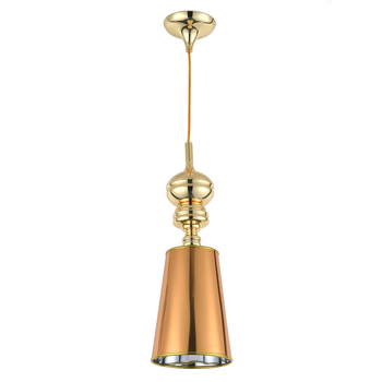 Pendant lamp QUEEN-1 gold 18 cm