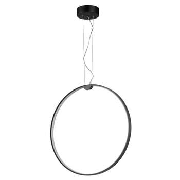 Pendant lamp ACIRCULO LED black 60 cm