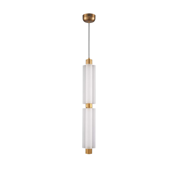 Pendant lamp OSMO-2 LED gold 73 cm