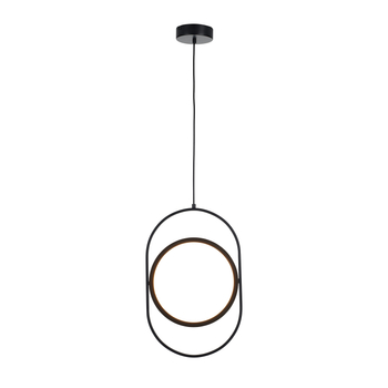 Pendant lamp ELIPSE M LED black 45 cm